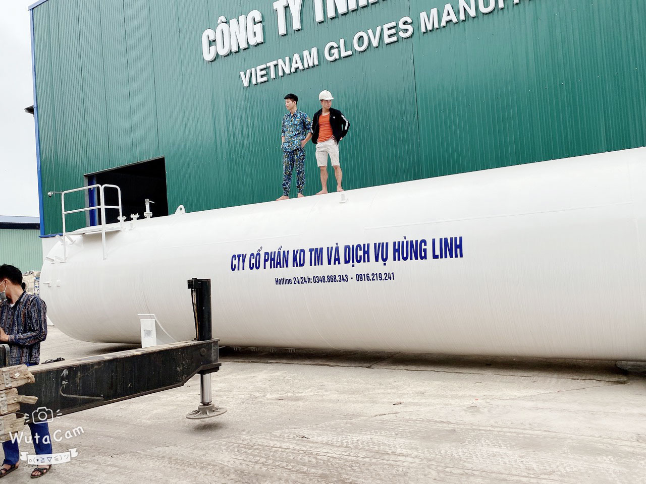 Thi công hệ thống gas công nghiệp tại KCN An Dương