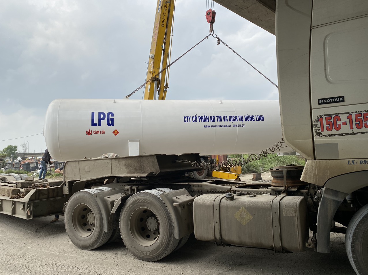 Thi công hệ thống gas LPG cho nhà máy tại Nghệ An