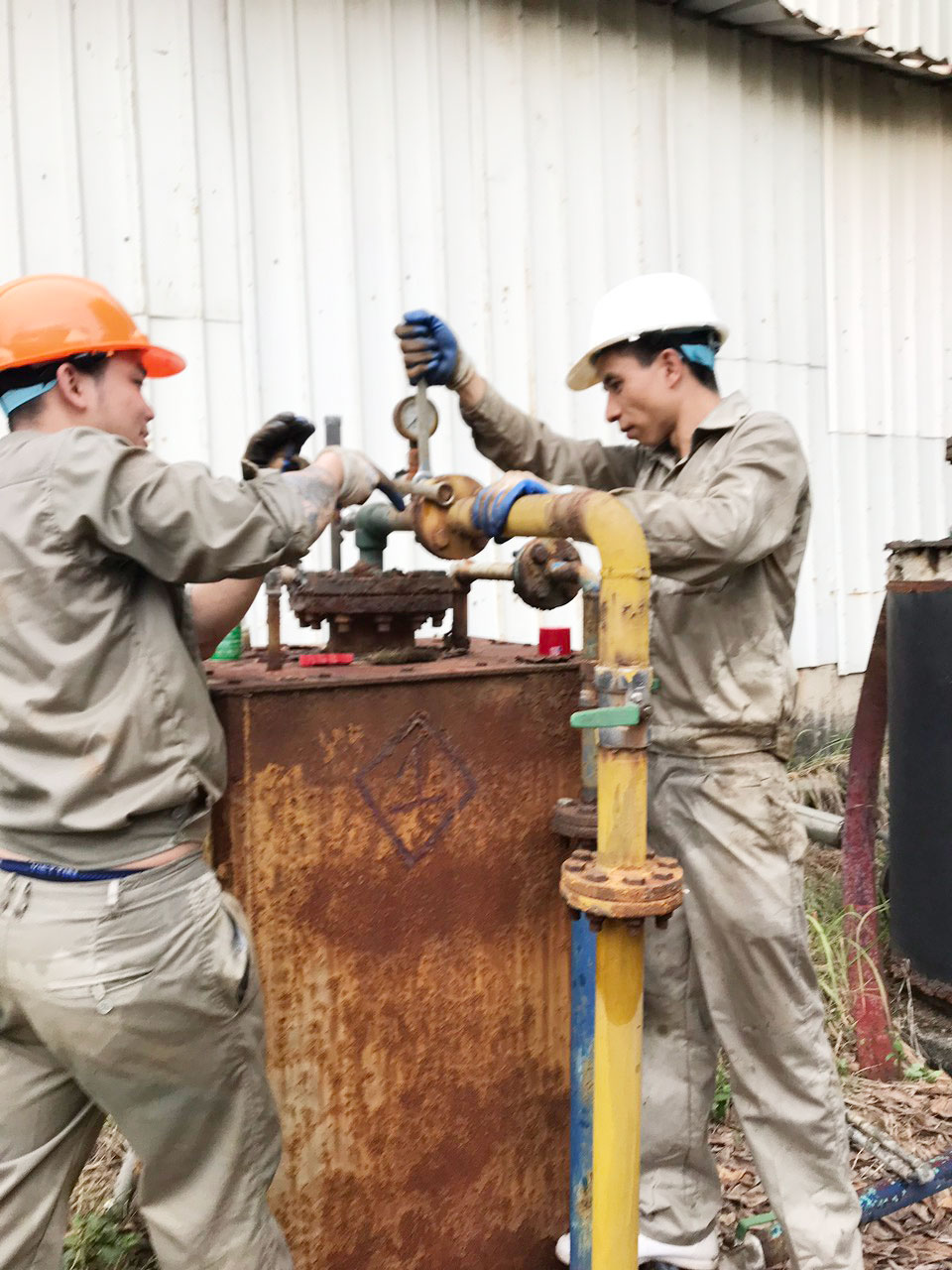 Dịch vụ sửa chữa bồn trạm gas tại KCN Deep C
