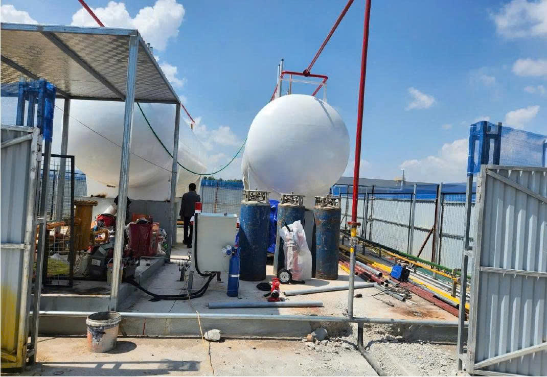 Sửa chữa và bảo trì hệ thống gas tại KCN Nam Tràng Cát
