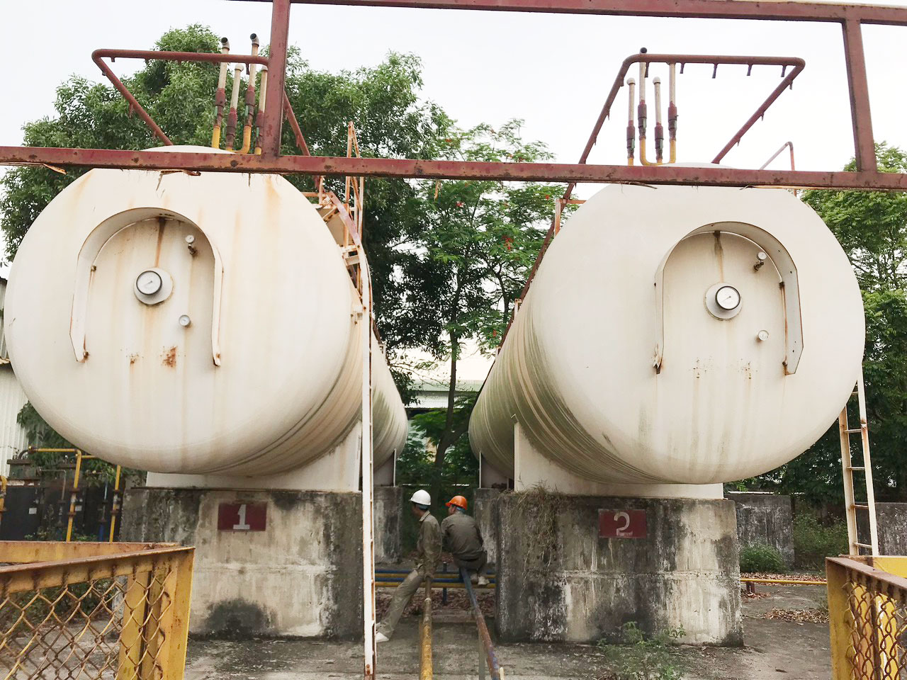 Báo giá lắp đặt bồn trạm gas công nghiệp LPG Hải Dương
