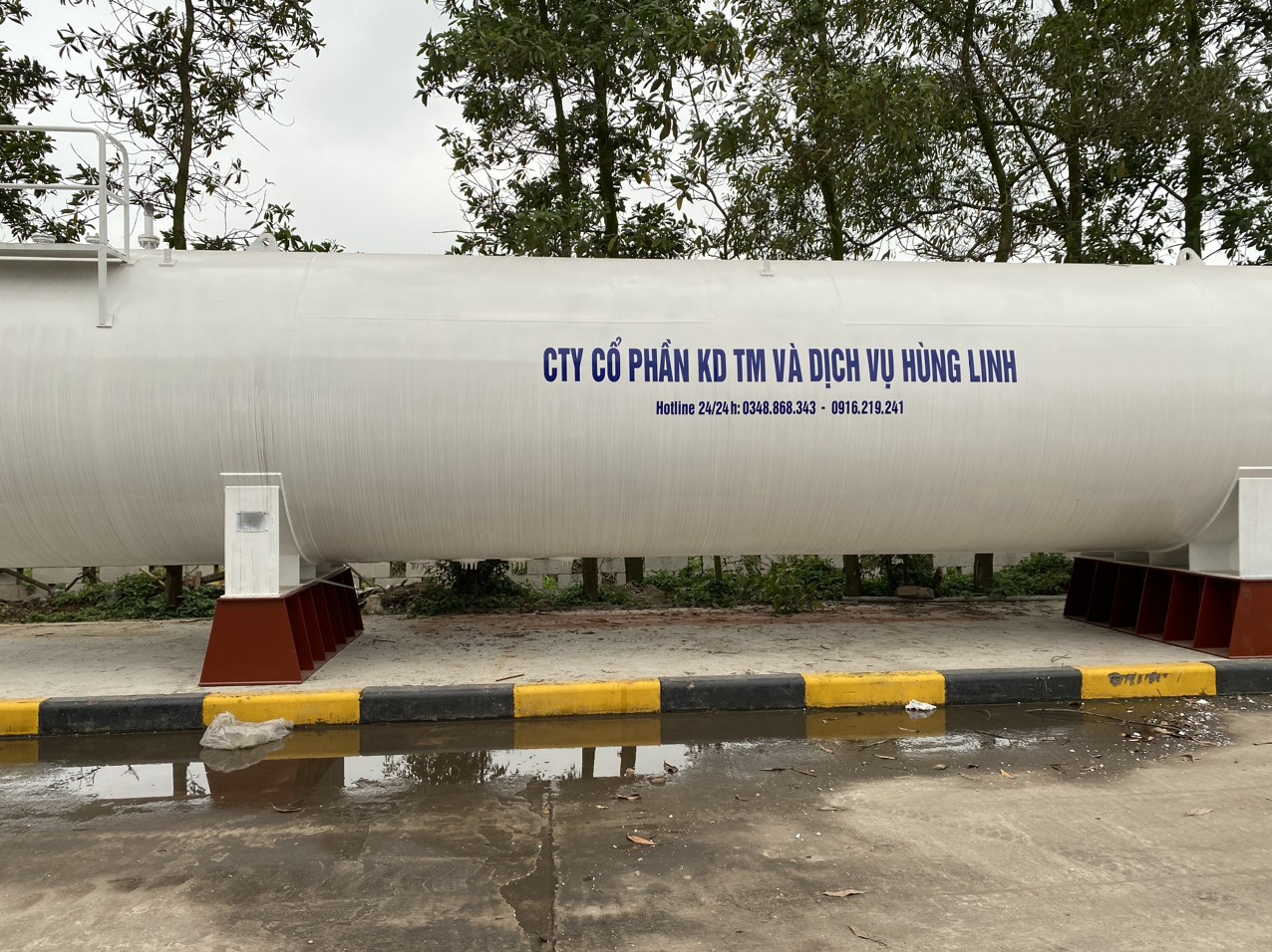 Lắp đặt bồn trạm gas LPG tại Lào Cai