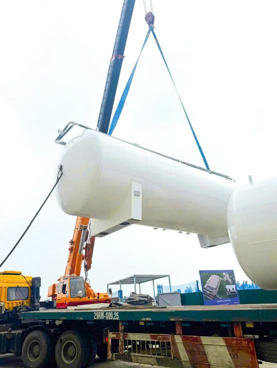 Nâng cấp hệ thống gas công nghiệp tại Hà Giang
