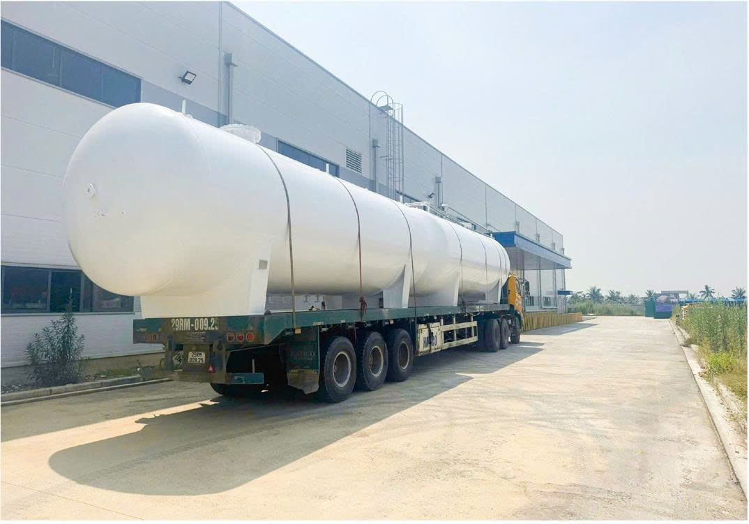 Lắp đặt hệ thống gas công nghiệp tại KCN Tràng Duệ