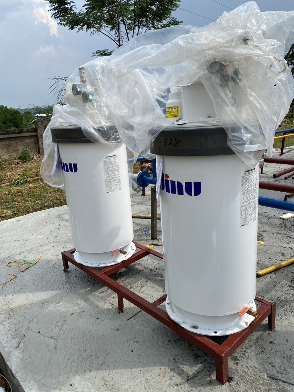 Bồn gas cho bếp ăn công nghiệp Thái Nguyên