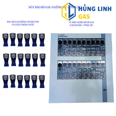 MÁY BÁO RÒ GAS MƯỜI TÁM KÊNH SUNGHWA SHT-970MU.DU - 18