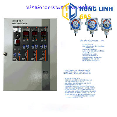 MÁY BÁO RÒ GAS BA KÊNH SUNGHWA SHT-970MU.DU - 3