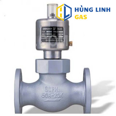 VAN ĐÓNG NGẮT KHẨN CẤP DÙNG KHÍ NÉN WEV-4122 (LPG)